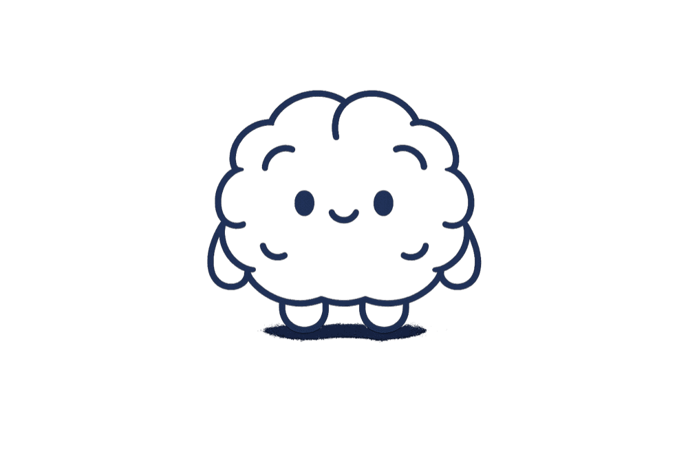 MindBack brain mascot